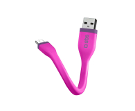 SBS Kabel USB-micro-USB Rózowy - 1436380 - zdjęcie 1